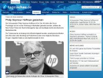 Bild zum Artikel: US-Schauspieler Philip Seymour Hoffman tot aufgefunden