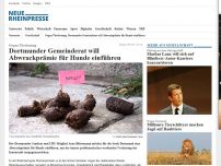 Bild zum Artikel: Gegen Überkotung: Dortmunder Gemeinderat will Abwrackprämie für Hunde einführen