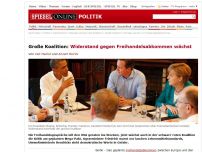 Bild zum Artikel: Große Koalition: Widerstand gegen Freihandelsabkommen wächst