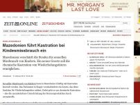 Bild zum Artikel: Sexueller Missbrauch: 
			  Mazedonien führt Kastration von Kinderschändern ein