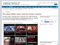 Bild zum Artikel: EU-Hoffnung: Wer diese Bilder sieht, wird nie wieder rauchen