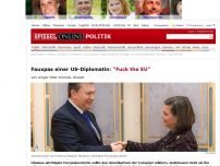 Bild zum Artikel: Fauxpas einer US-Diplomatin: 'Fuck the EU'