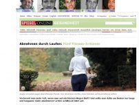 Bild zum Artikel: Abnehmen durch Laufen: Fünf Fitness-Irrtümer