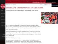 Bild zum Artikel: Ginczek und Chandler schwer am Knie verletzt