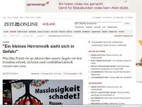 Bild zum Artikel: Schweiz: 
			  'Ein kleines Herrenvolk sieht sich in Gefahr'