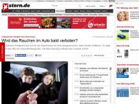 Bild zum Artikel: Großbritannien debattiert über Kinderschutz: Wird das Rauchen im Auto bald verboten?