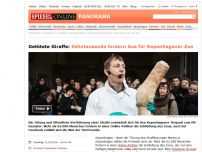 Bild zum Artikel: Getötete Giraffe: Zehntausende fordern Aus für Kopenhagener Zoo