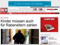 Bild zum Artikel: BGH-Urteil - Kinder müssen auch für Rabeneltern zahlen