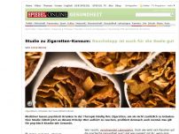Bild zum Artikel: Studie zu Zigaretten-Konsum: Rauchstopp ist auch für die Seele gut