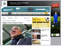 Bild zum Artikel: Felix Magath neuer Fulham-Coach