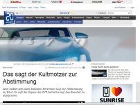 Bild zum Artikel: Neues Video: Das sagt der Kultmotzer zur Abstimmung