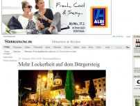 Bild zum Artikel: Freischankflächen: Mehr Lockerheit auf dem Bürgersteig