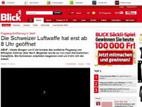 Bild zum Artikel: Flugzeug-Entführung in Genf: Die Schweizer Luftwaffe hat erst ab 8 Uhr geöffnet