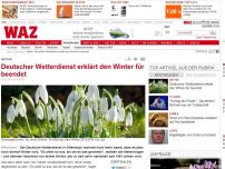 Bild zum Artikel: Meteorologen geben dem Winter jetzt keine Chance mehr