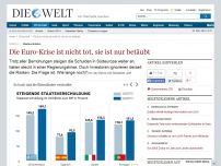 Bild zum Artikel: Staatsschulden: Die Euro-Krise ist nicht tot, sie ist nur betäubt