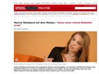 Bild zum Artikel: Marina Weisband auf dem Maidan: 'Niemand nimmt Klitschko ernst'