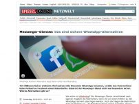 Bild zum Artikel: Messenger-Dienste: Das sind sichere WhatsApp-Alternativen