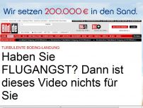 Bild zum Artikel: Flugangst? - Dann ist DIESES Video nichts für Sie