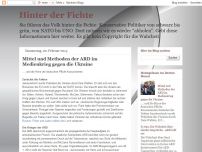 Bild zum Artikel: Mittel und Methoden der ARD im Medienkrieg gegen die Ukraine