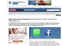 Bild zum Artikel: Übernahme durch Facebook: Datenschützer ruft zu Boykott von WhatsApp auf