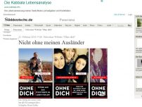 Bild zum Artikel: Schweizer Website 'Ohne dich': Nicht ohne meinen Ausländer