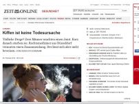 Bild zum Artikel: Cannabis: 
			  Kiffen ist keine Todesursache