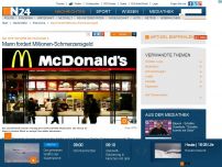 Bild zum Artikel: Nur eine Serviette bei McDonald´s - 
Mann fordert Millionen-Schmerzensgeld