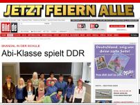 Bild zum Artikel: Skandal in der Schule - Abitur-Klasse spielt DDR