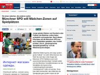 Bild zum Artikel: Die einen ratschen, die anderen raufen - Münchner SPD will Mädchen-Zonen auf Spielplätzen