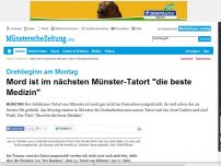 Bild zum Artikel: Mord ist im nächsten Münster-Tatort 'die beste Medizin'