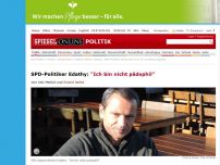 Bild zum Artikel: SPD-Politiker Edathy: 'Ich bin nicht pädophil'