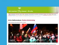 Bild zum Artikel: Krim-Referendum: Putins Scheinsieg
