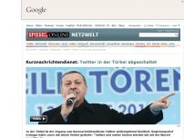 Bild zum Artikel: Kurznachrichtendienst: Twitter in der Türkei abgeschaltet