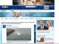 Bild zum Artikel: Gefährlicher Post bei Facebook Fiese Abzocke mit falschem MH370-Video