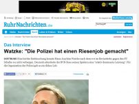 Bild zum Artikel: Watzke: 'Die Polizei hat einen Riesenjob gemacht'