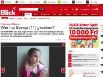 Bild zum Artikel: Polizei sucht Mädchen: Wer hat Svenja (11) gesehen?