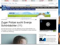 Bild zum Artikel: Vermisstmeldung: Zuger Polizei sucht Svenja Schönbächler (11)