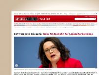 Bild zum Artikel: Schwarz-Rote Einigung: Kein Mindestlohn für Langzeitarbeitslose