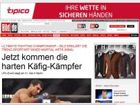 Bild zum Artikel: BILD erklärt MMA - Jetzt kommen die Käfig-Kämpfer