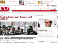 Bild zum Artikel: Polizistin fühlt sich von Muslimen nicht akzeptiert