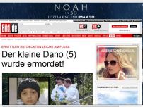 Bild zum Artikel: Leiche entdeckt - Vermisster Dano (5) tot am Fluss gefunden