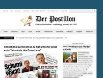 Bild zum Artikel: Sensationsjournalismus zu Schumacher zeigt erste 'Momente des Erwachens'