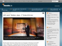 Bild zum Artikel: ZDF stellt 'Wetten, dass ..?' Ende 2014 ein