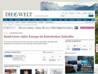 Bild zum Artikel: Untergegangene Reiche: Rund 6000 Jahre Europa im historischen Zeitraffer