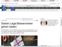 Bild zum Artikel: Flüchtling spielen: Sieben Lega-Besserwisser gehen baden