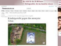 Bild zum Artikel: Kunstaktion gegen Drohnen-Angriffe: Kindergesicht gegen das anonyme Töten