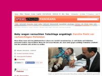 Bild zum Artikel: Baby wegen versuchten Totschlags angeklagt: Familie flieht vor rachsüchtigen Polizisten