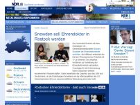 Bild zum Artikel: Entscheidung über Ehrendoktor für Snowden