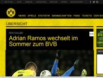 Bild zum Artikel: Adrian Ramos wechselt im Sommer zum BVB