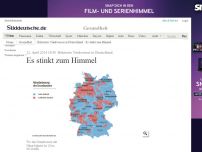 Bild zum Artikel: Belastetes Trinkwasser in Deutschland: Es stinkt zum Himmel